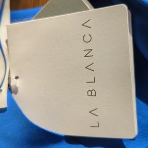 La Blanca Island Goddess Capri Blue Swim Bottom